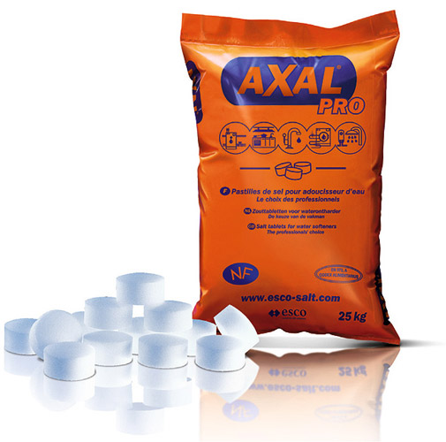 Sel pastille pour adoucisseur d'eau en palette de 40 sacs de 25Kg -  Adoucisseur Eau